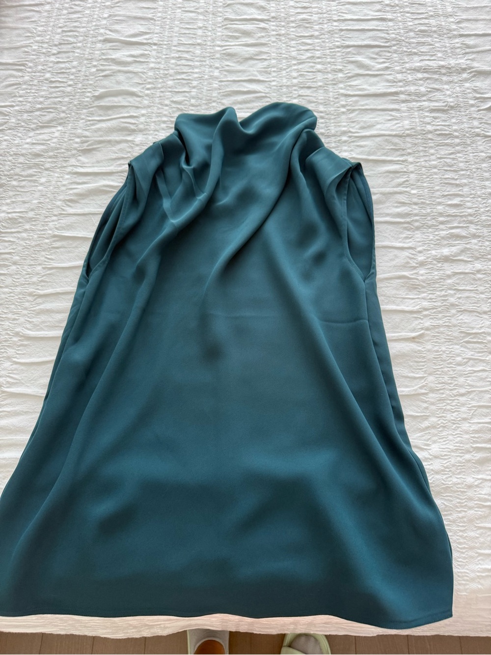 Babaton Carter Teal Sleeveless Shift blouse